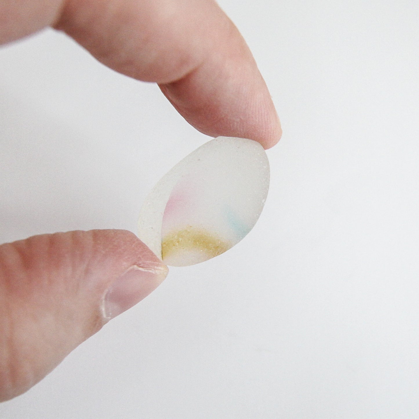 Ultra Rare Multi Coloured Seaham Sea Glass – Pastel End Of Day Beach Glass – Pink Blue Yellow English Sea Glass
