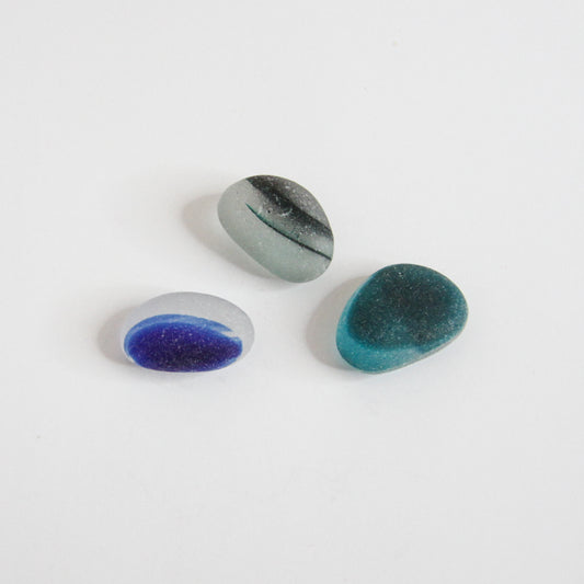 Rare Triple End Of Day Seaham Sea Glass Collection – Multi Layered English Beach Glass – Genuine Seaham Finds