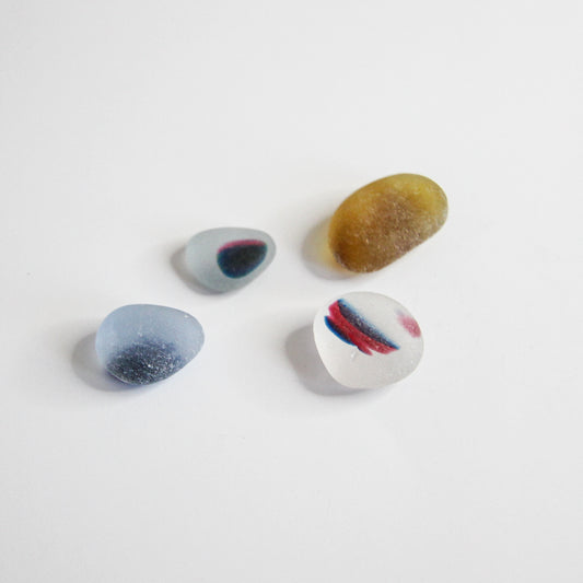 Rare End Of Day Seaham Sea Glass Collection – Multi Colour English Beach Glass – Genuine Seaham Multis
