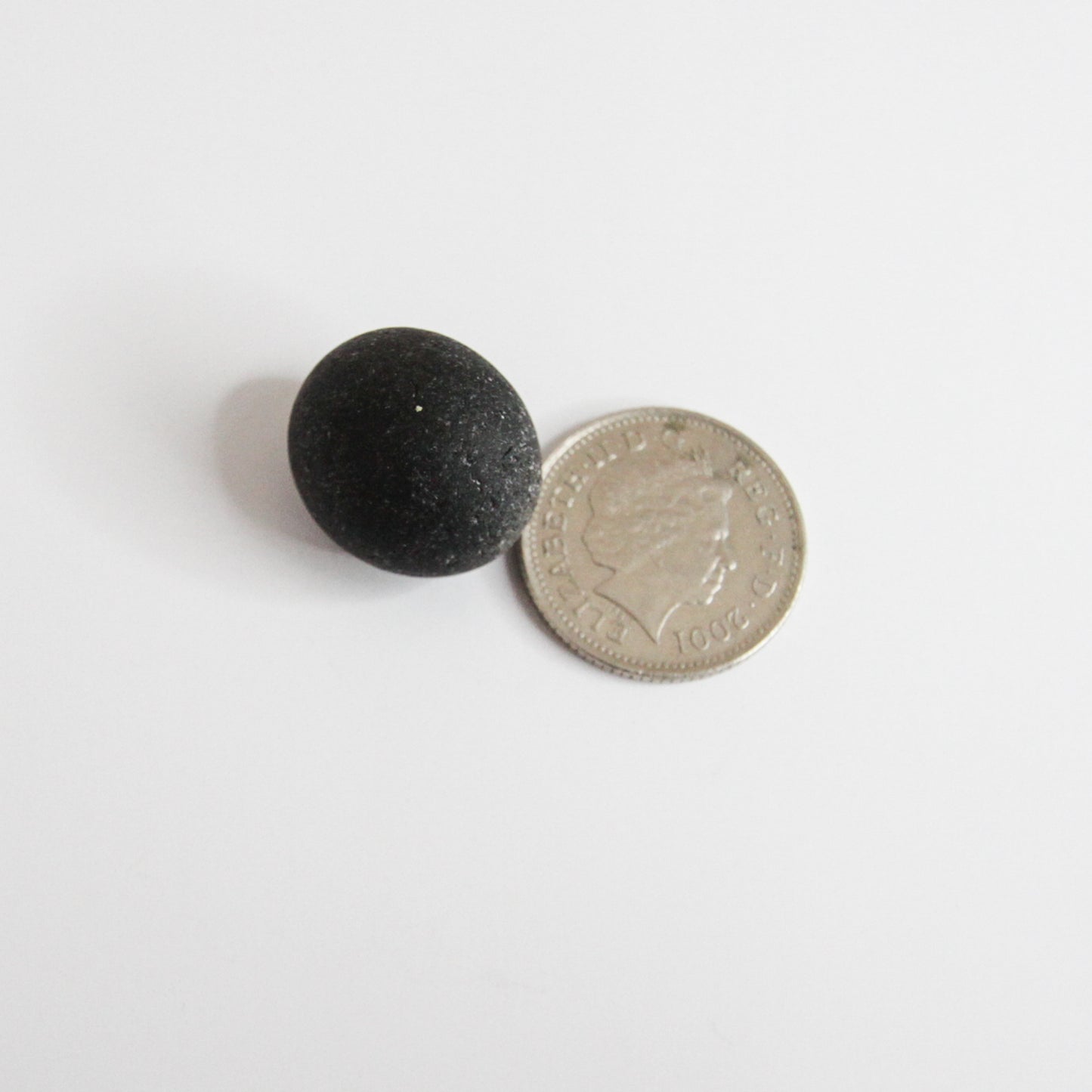 Rare Black Seaham Sea Glass – Genuine English Beach Glass Collector Piece