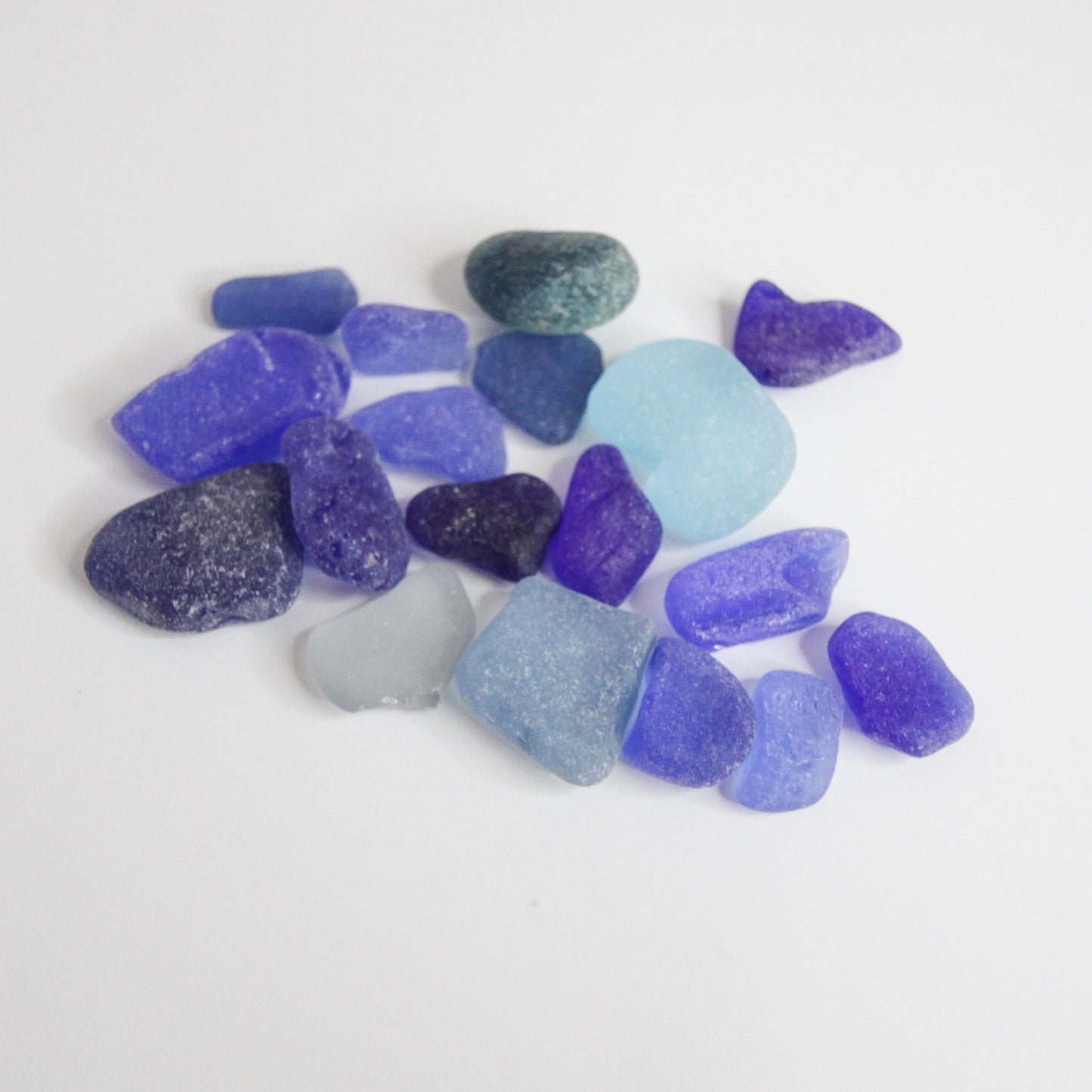 Rare Cobalt & Blue Seaham Sea Glass Collection – Genuine English Beach Glass for Jewellery Making & Collectors