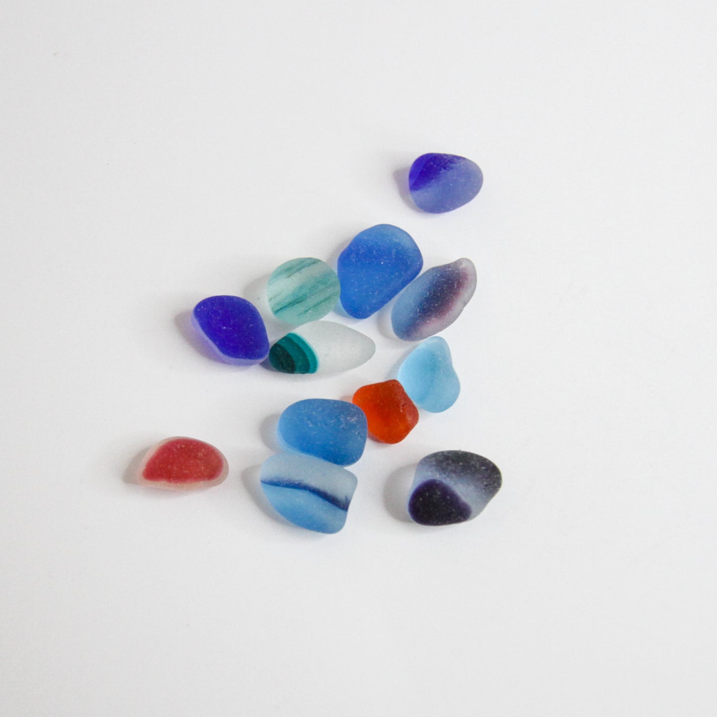 Rare End Of Day Seaham Sea Glass Collection – Multicoloured Striped & Banded English Sea Glass – Handpicked From Seaham Beach