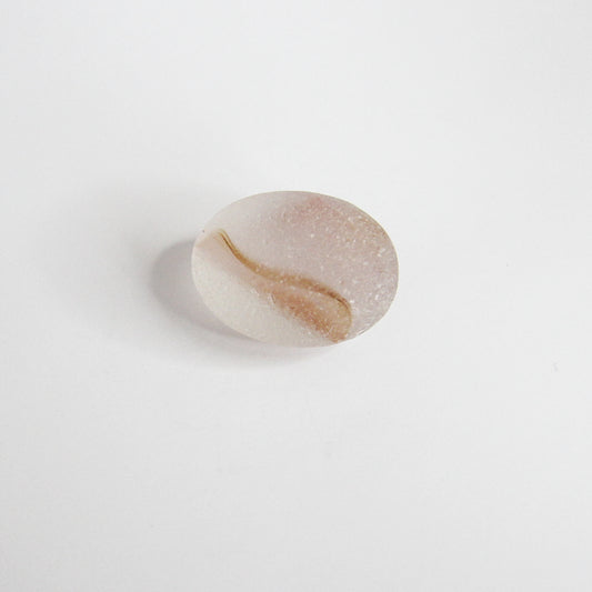 Rare Pink End Of Day Seaham Sea Glass – Large Multitone English Sea Glass Piece – Handpicked From Seaham Beach