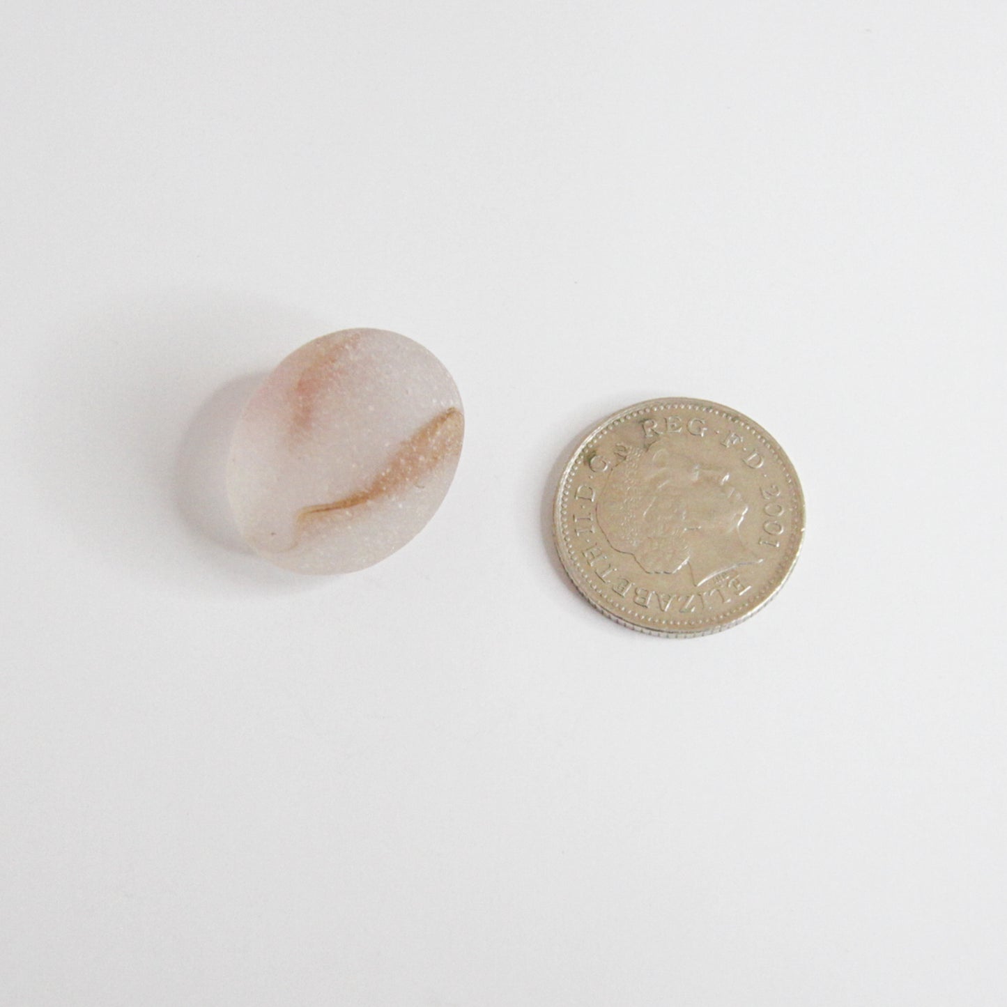 Rare Pink End Of Day Seaham Sea Glass – Large Multitone English Sea Glass Piece – Handpicked From Seaham Beach