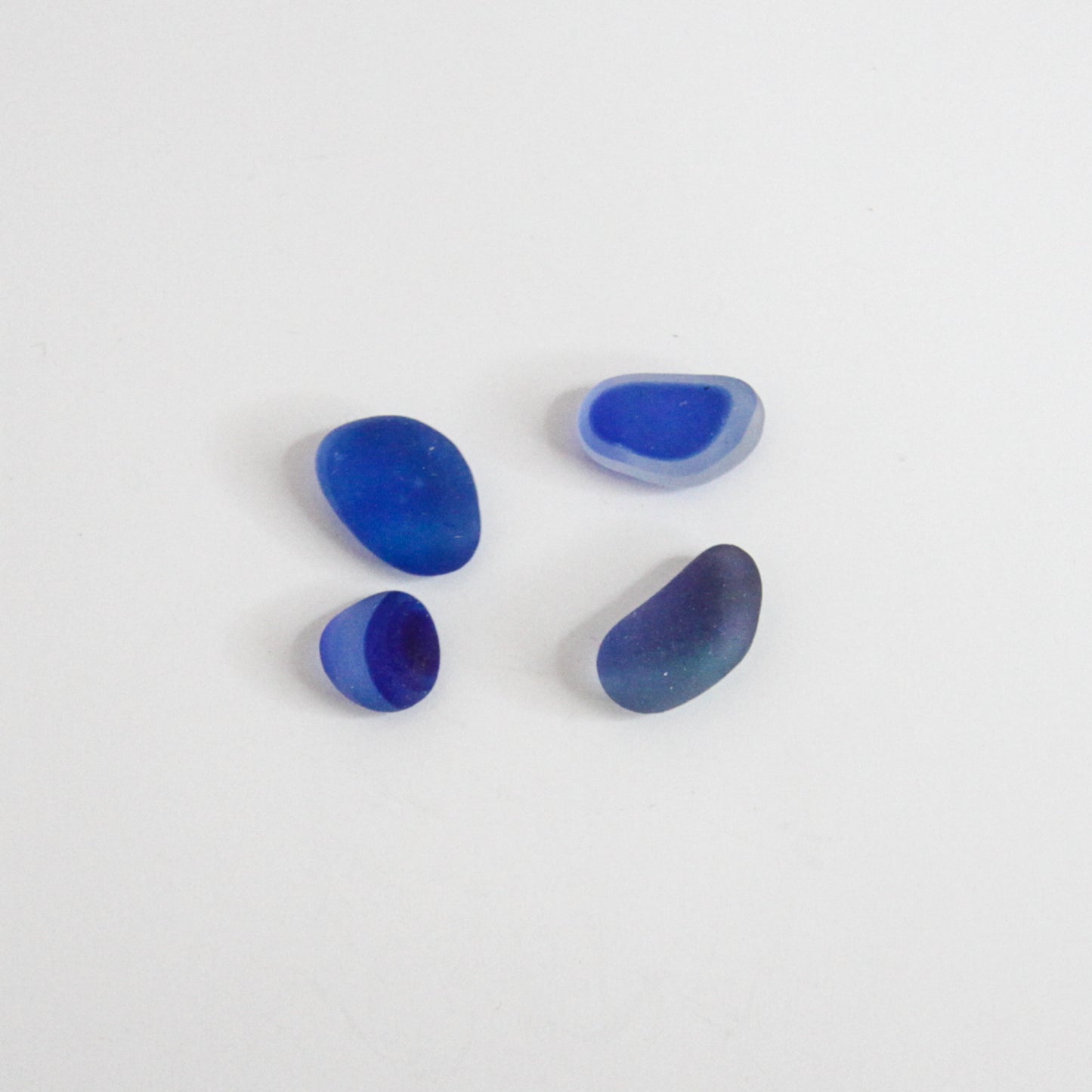 Rare Cobalt Blue End Of Day Seaham Sea Glass Collection – Small Multi & Banded English Beach Glass Pieces